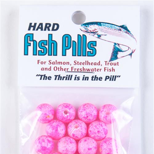 Hard Fish Pills/Floaties - Clown Pink